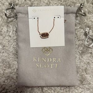 Kendra Scott Rose Gold Elisa Necklace